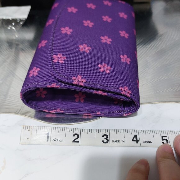 Anime The Idolmaster Idol Master Wallet Beautiful Flowers Limited Compartments - Picture 4 of 9